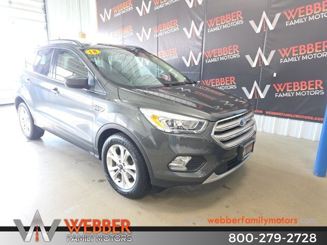 Used 2018 Ford Escape SEL with VIN 1FMCU0HD4JUA03420 for sale in Detroit Lakes, Minnesota