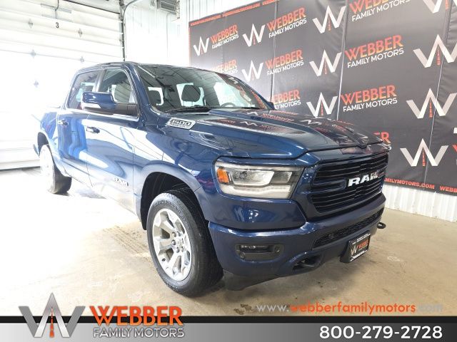Used 2019 RAM Ram 1500 Pickup Big Horn/Lone Star with VIN 1C6SRFFTXKN850993 for sale in Detroit Lakes, Minnesota