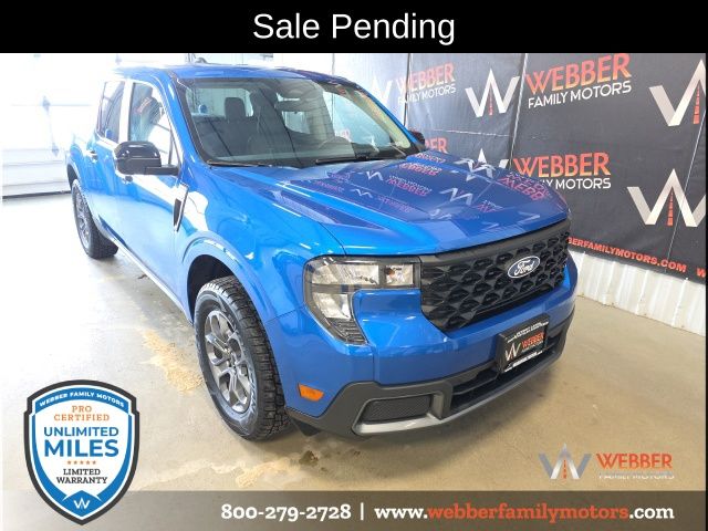 Used 2025 Ford Maverick XLT with VIN 3FTTW8J36SRA26544 for sale in Detroit Lakes, Minnesota