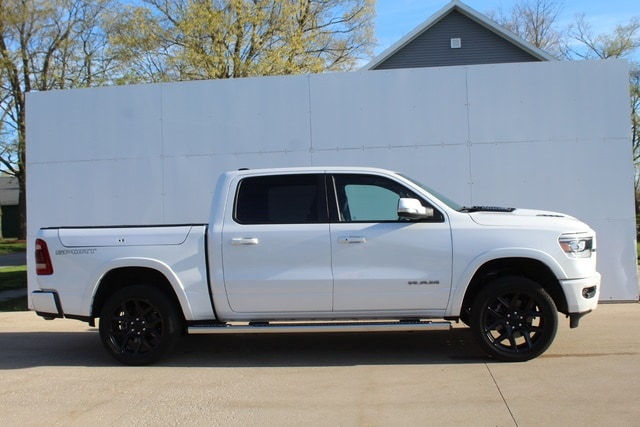 Used 2022 RAM Ram 1500 Pickup Laramie with VIN 1C6SRFJT4NN460273 for sale in Fremont, MI