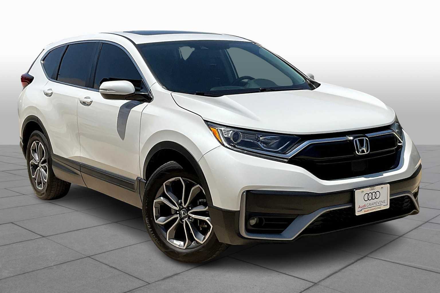 Used 2021 Honda CR-V EX-L with VIN 2HKRW1H86MH429349 for sale in Benbrook, TX
