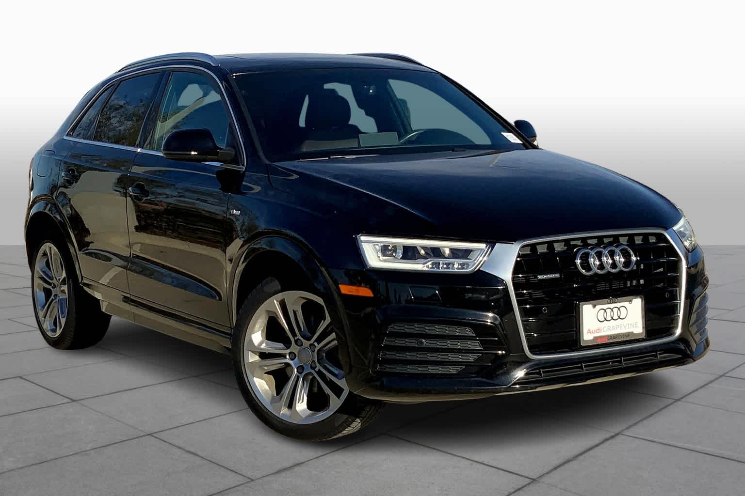 Used 2018 Audi Q3 Premium Plus with VIN WA1JCCFS9JR003329 for sale in Houston, TX