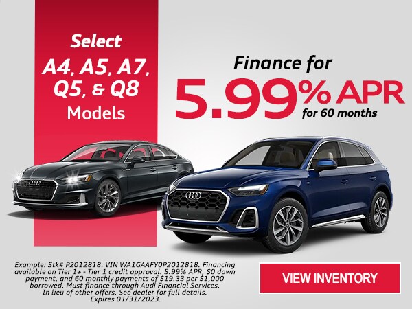 audi car incentives