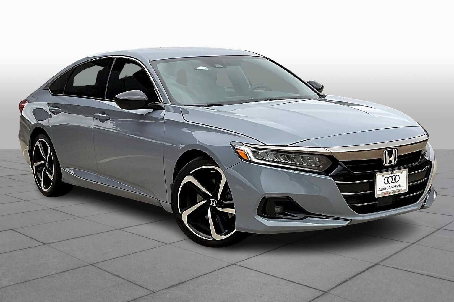 Used 2021 Honda Accord Sport with VIN 1HGCV1F38MA099755 for sale in Benbrook, TX