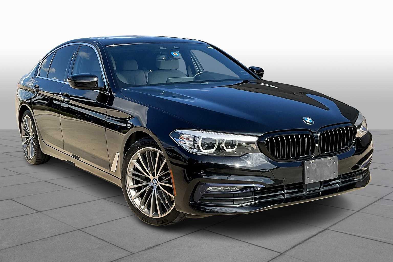 Used 2018 BMW 5 Series 530i with VIN WBAJA5C54JWA57208 for sale in Benbrook, TX
