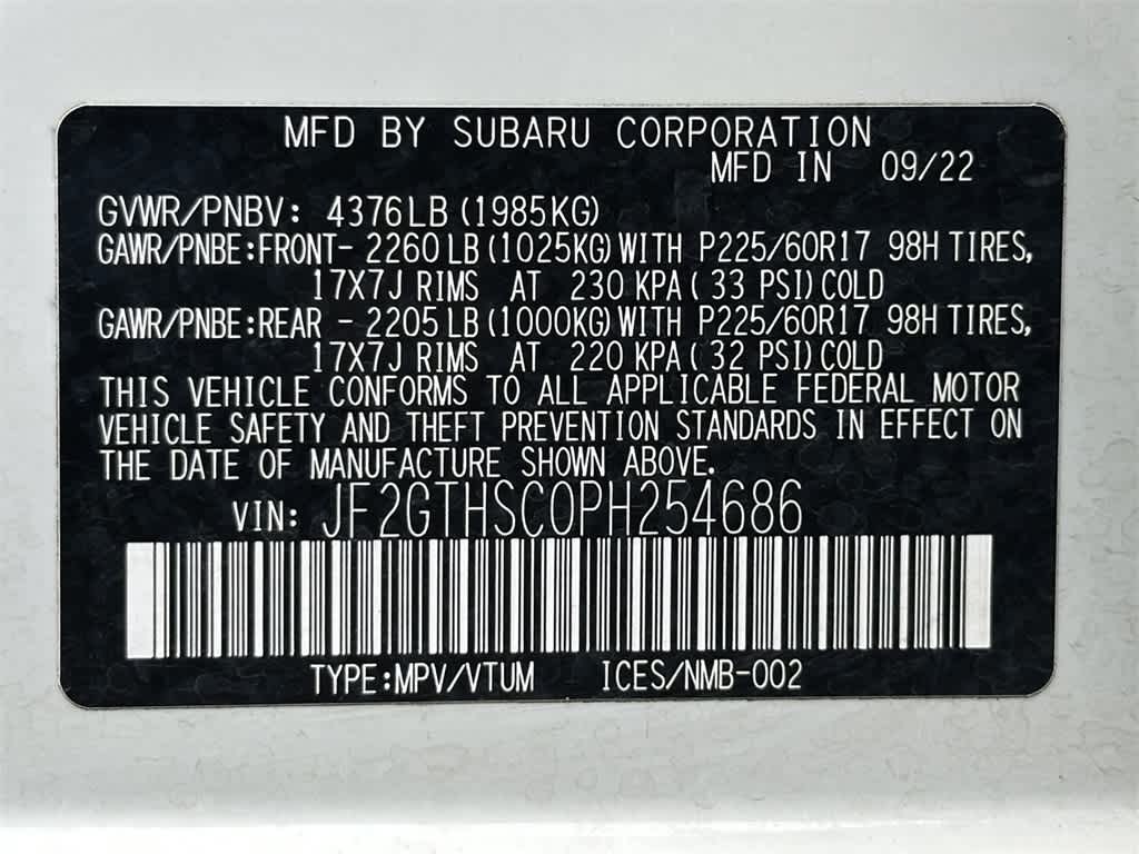 Thumbnail: 2023 Subaru Crosstrek - 22