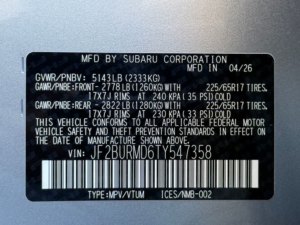 Thumbnail: 2026 Subaru Outback - 22