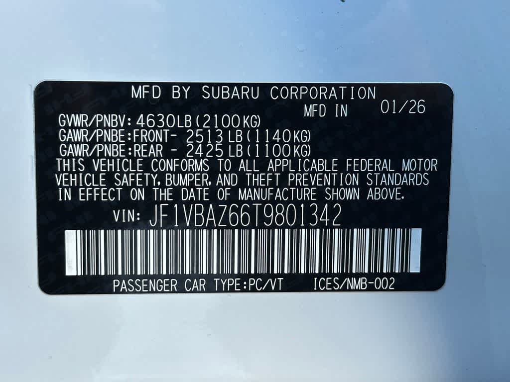 Thumbnail: 2026 Subaru WRX - 21