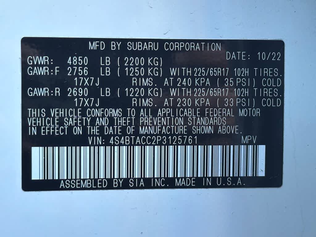 Thumbnail: 2023 Subaru Outback - 22