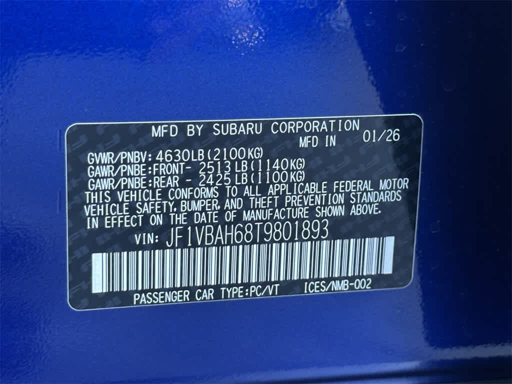 Thumbnail: 2026 Subaru WRX - 21