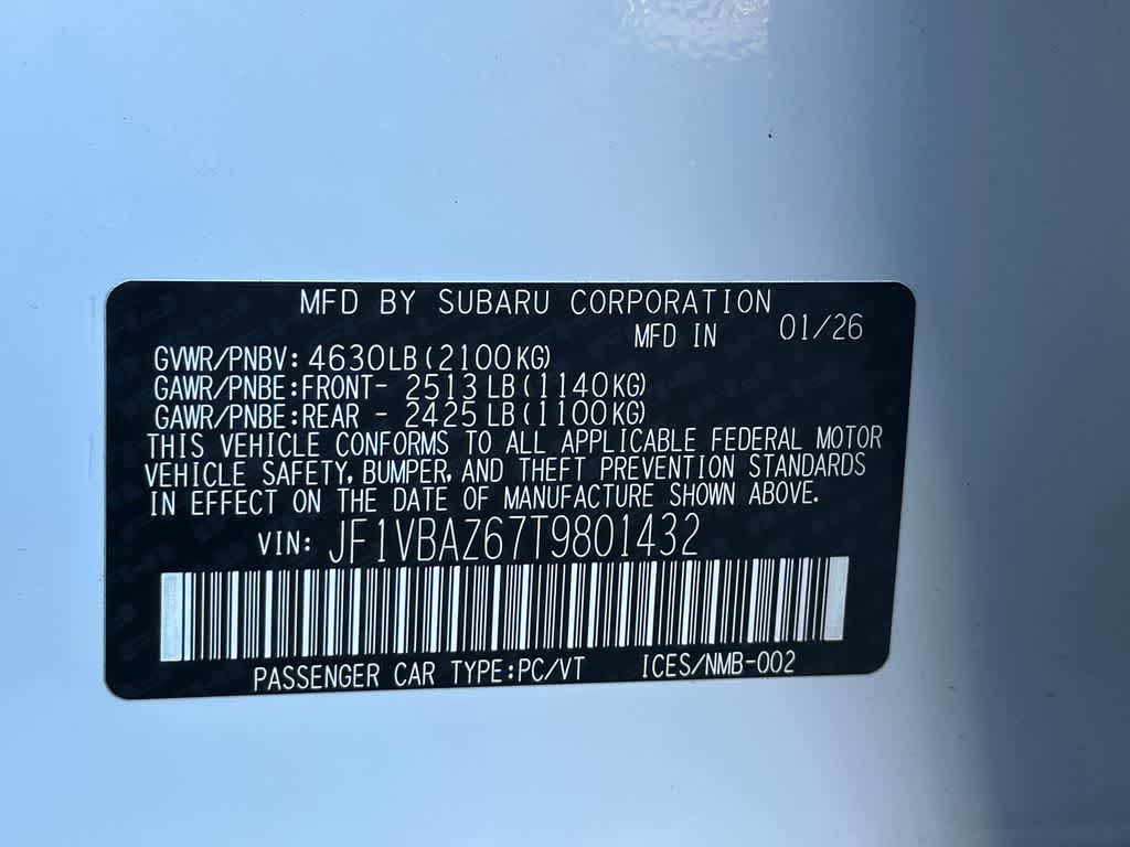 Thumbnail: 2026 Subaru WRX - 21