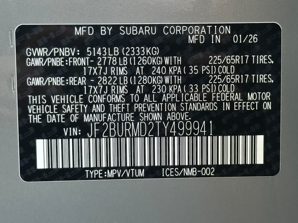 Thumbnail: 2026 Subaru Outback - 22