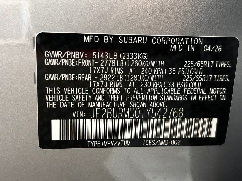Thumbnail: 2026 Subaru Outback - 22