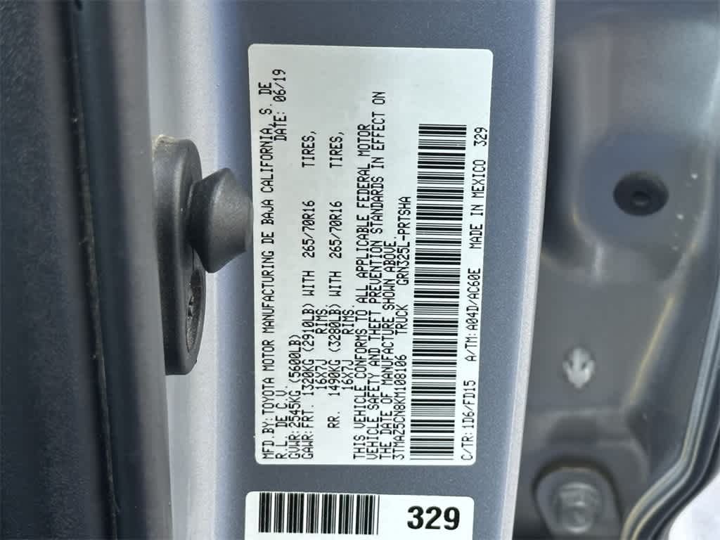 Thumbnail: 2019 Toyota Tacoma - 20