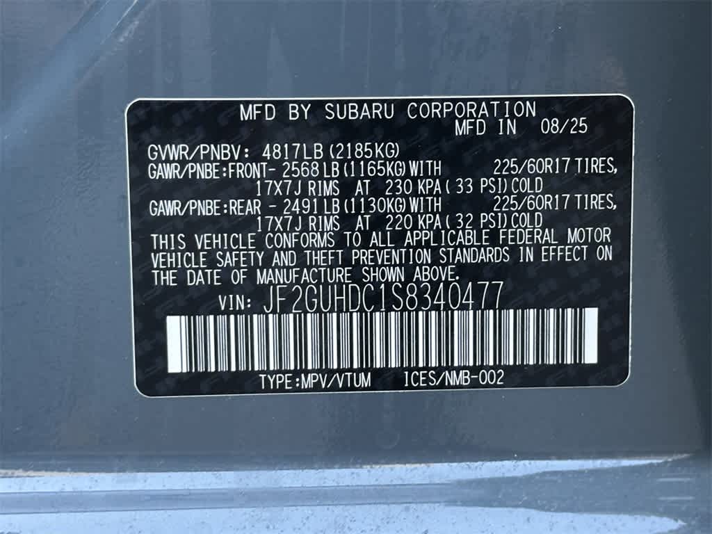 Thumbnail: 2025 Subaru Crosstrek - 20