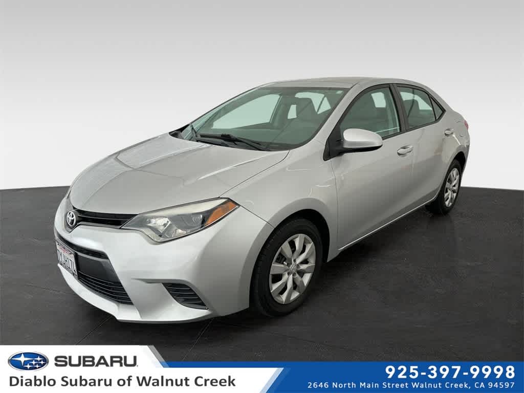 2016 Toyota Corolla LE -
                Walnut Creek, CA