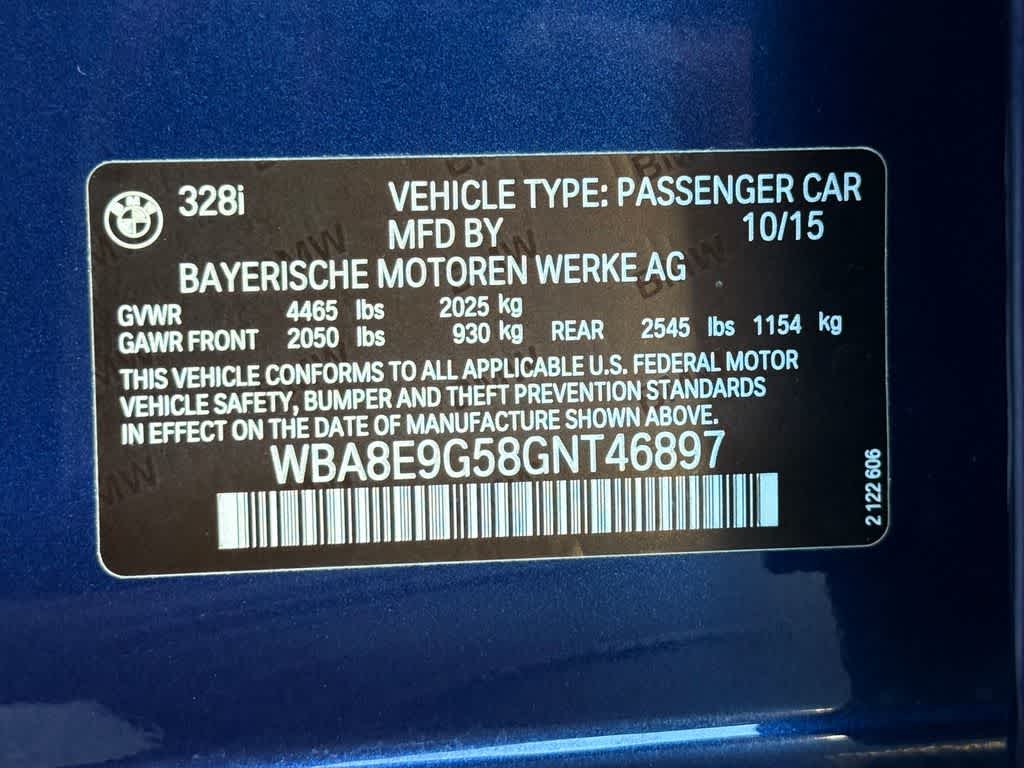 Thumbnail: 2016 BMW 3 Series - 22