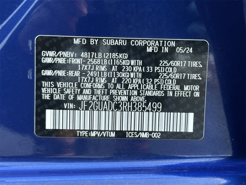 Thumbnail: 2024 Subaru Crosstrek - 21