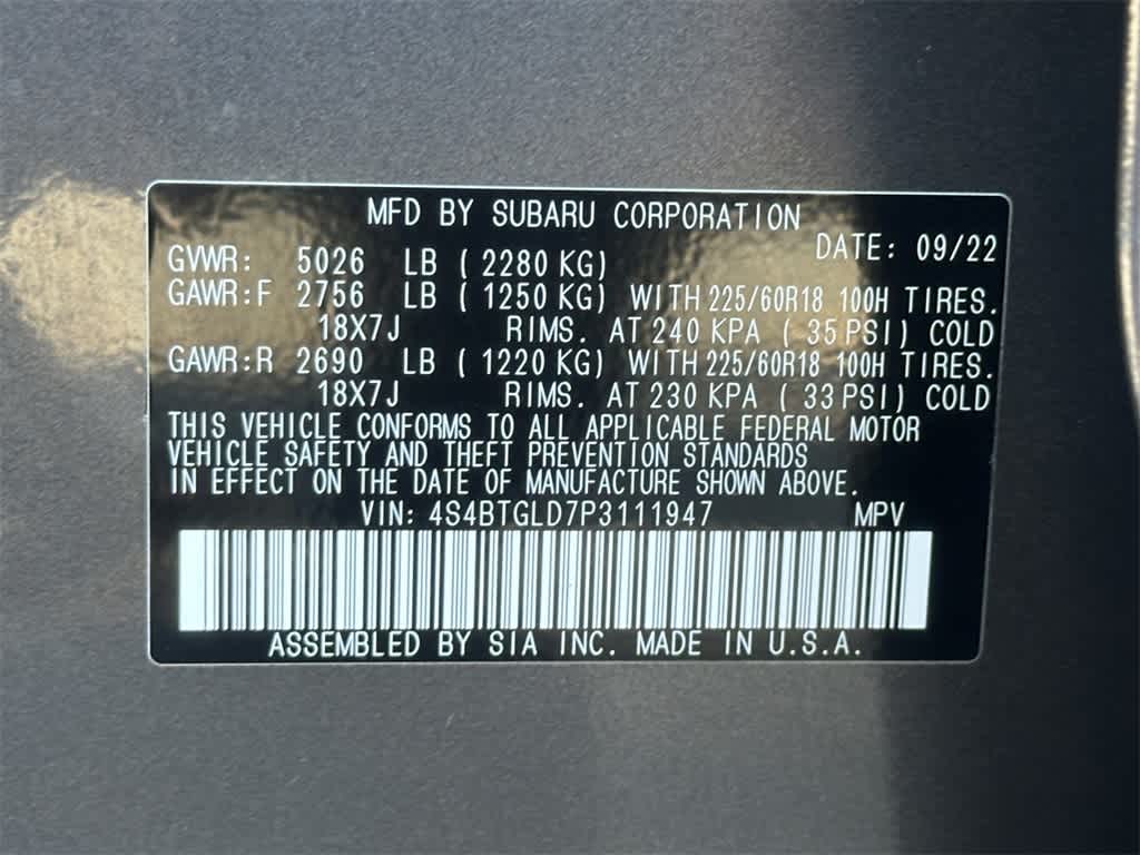 Thumbnail: 2023 Subaru Outback - 21