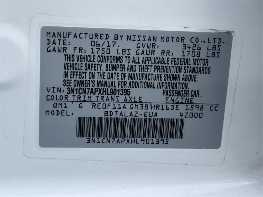 Thumbnail: 2017 Nissan Versa - 19