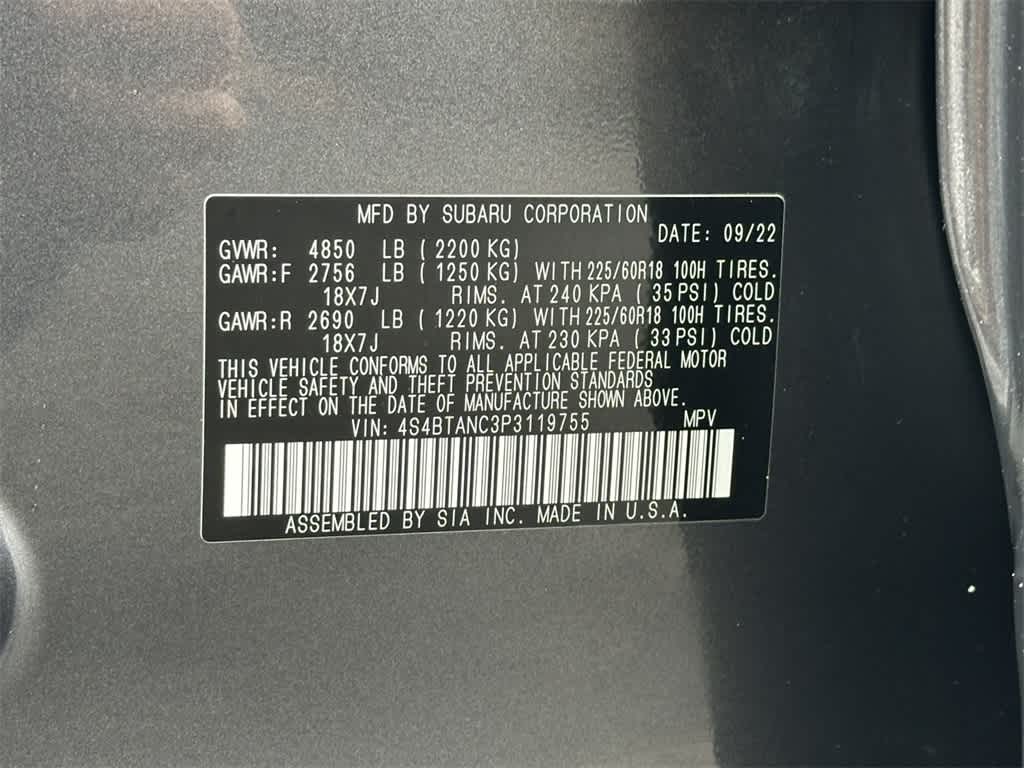 Thumbnail: 2023 Subaru Outback - 21