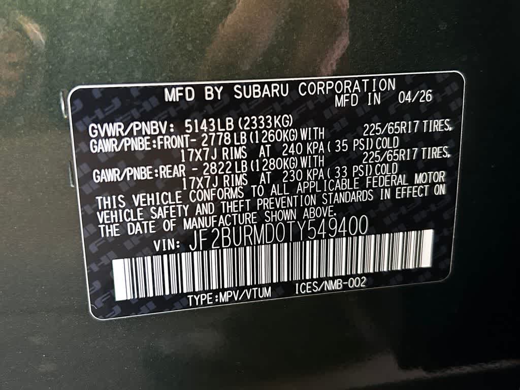 Thumbnail: 2026 Subaru Outback - 22