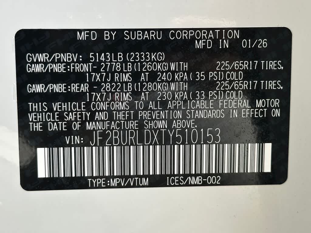 Thumbnail: 2026 Subaru Outback - 22