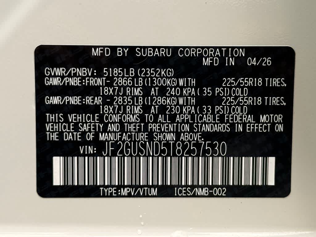 Thumbnail: 2026 Subaru Crosstrek - 22