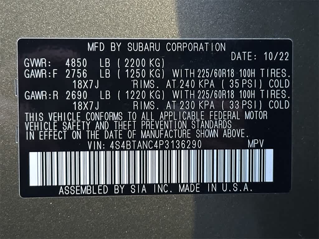 Thumbnail: 2023 Subaru Outback - 22