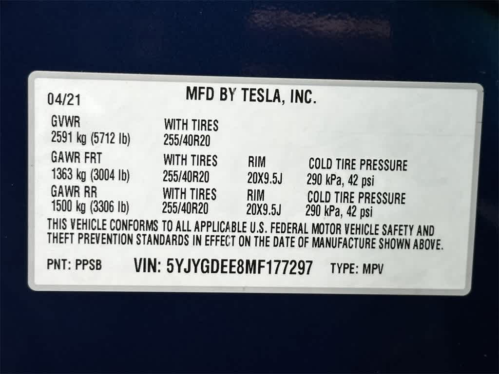 Thumbnail: 2021 Tesla Model Y - 22
