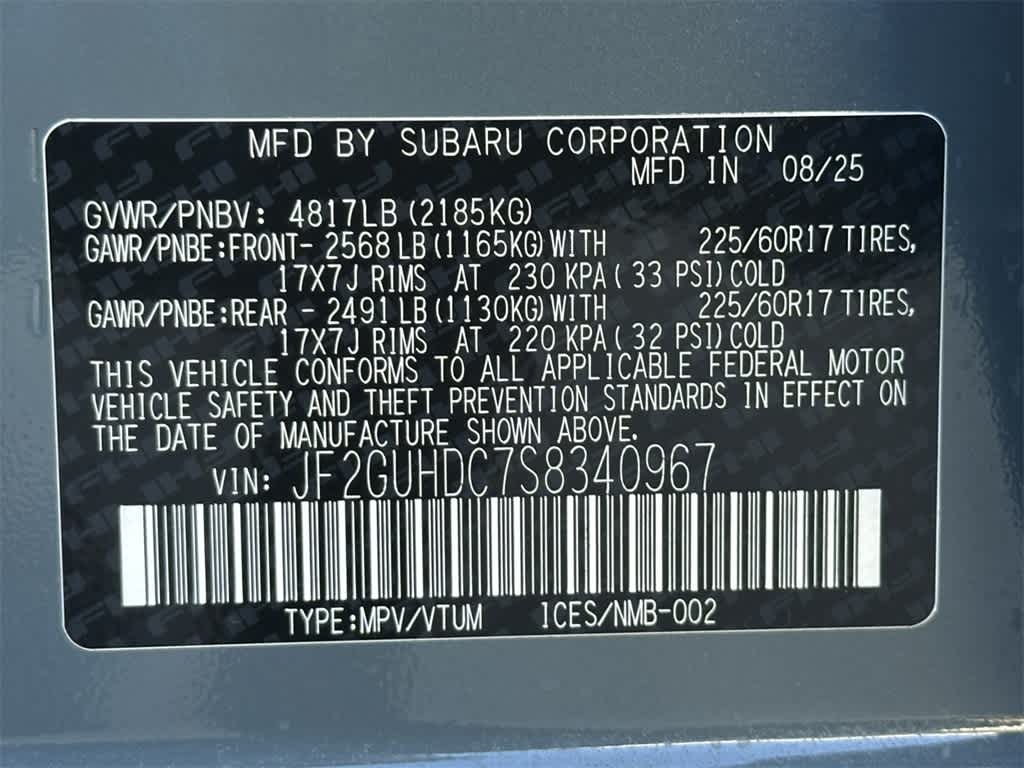 Thumbnail: 2025 Subaru Crosstrek - 21