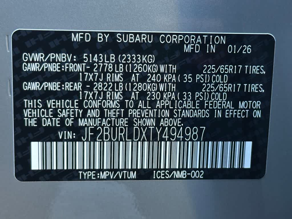 Thumbnail: 2026 Subaru Outback - 22