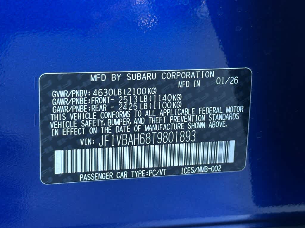 Thumbnail: 2026 Subaru WRX - 21