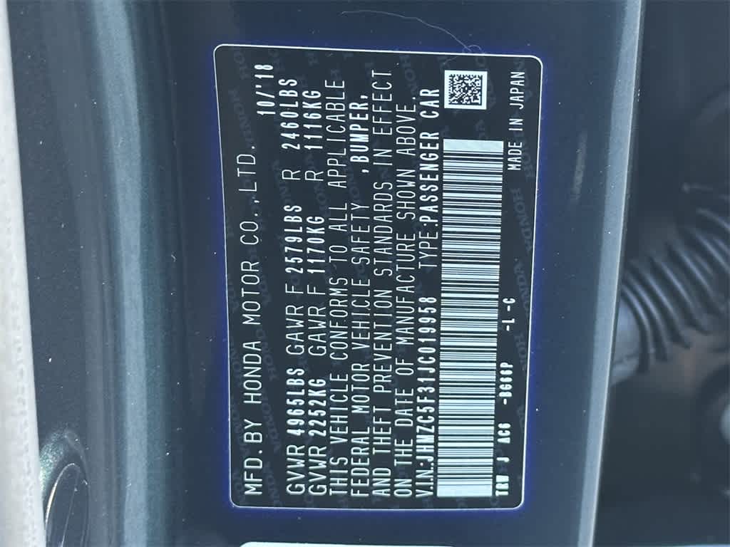 Thumbnail: 2018 Honda Clarity - 20