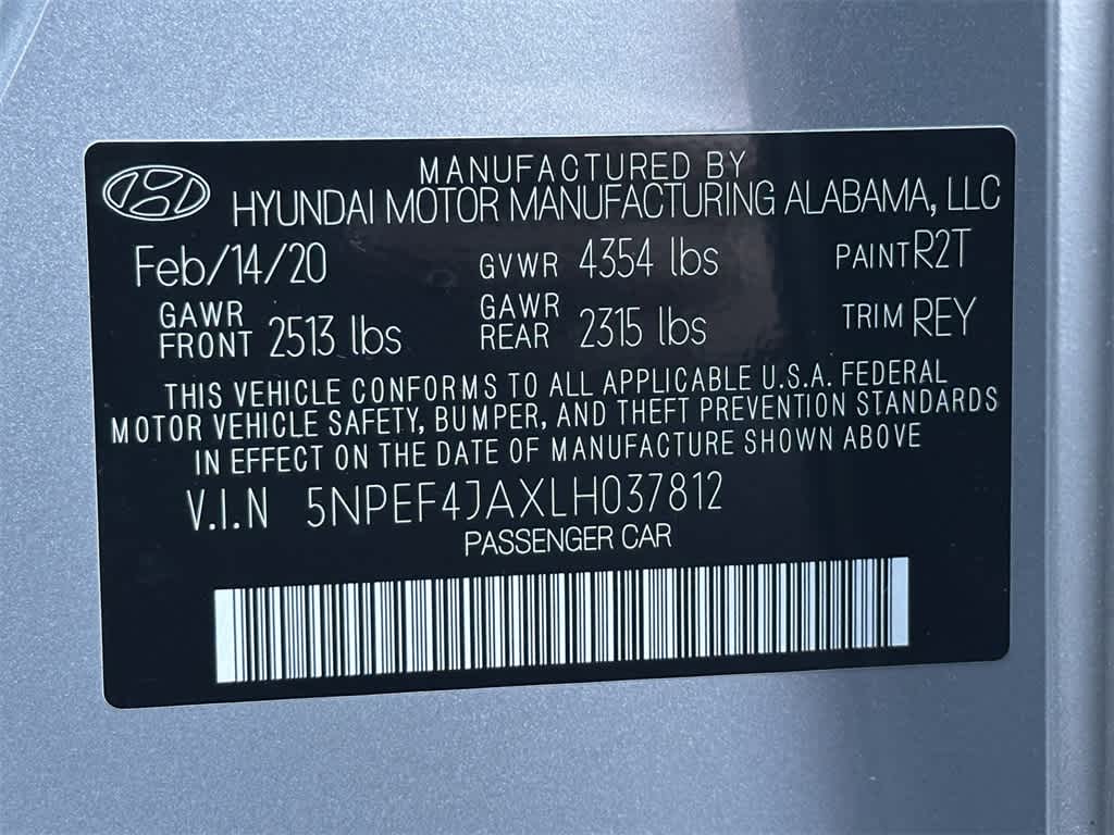 Thumbnail: 2020 Hyundai Sonata - 21