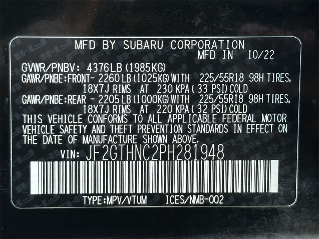 Thumbnail: 2023 Subaru Crosstrek - 22