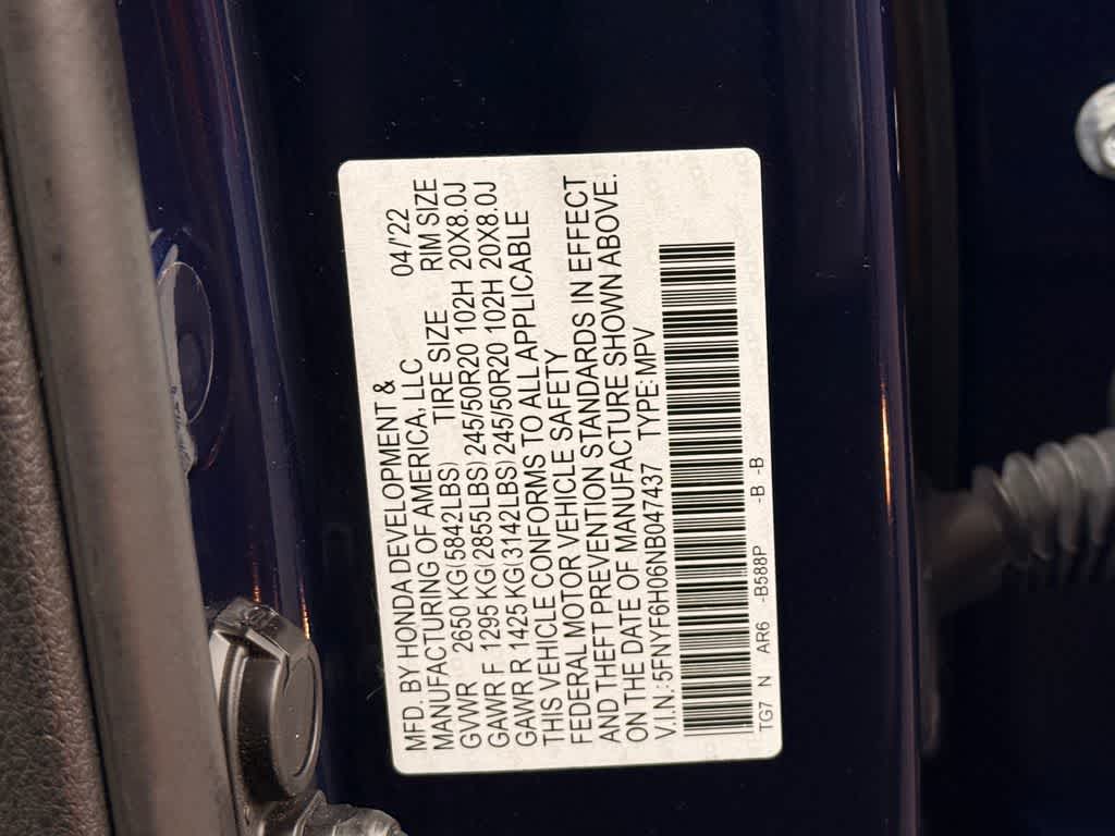 Thumbnail: 2022 Honda Pilot - 21