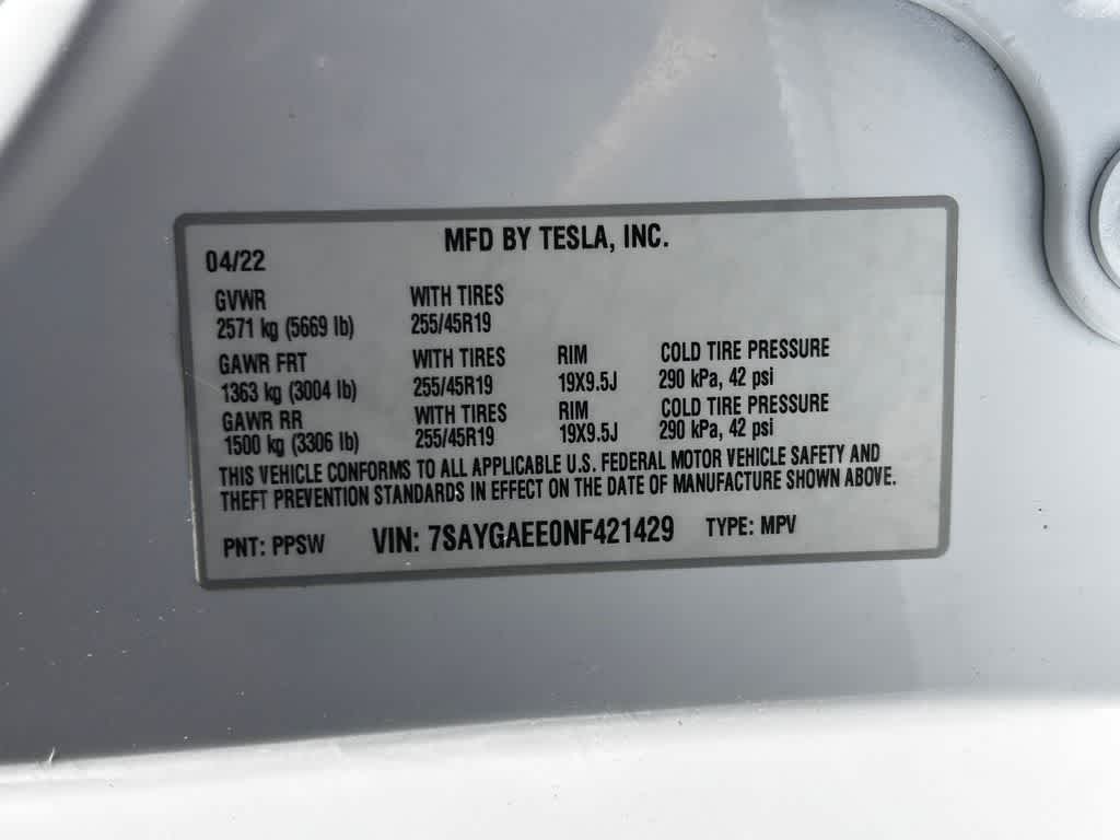 Thumbnail: 2022 Tesla Model Y - 21