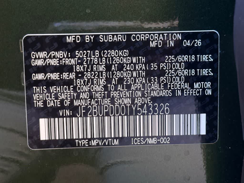 Thumbnail: 2026 Subaru Outback - 22