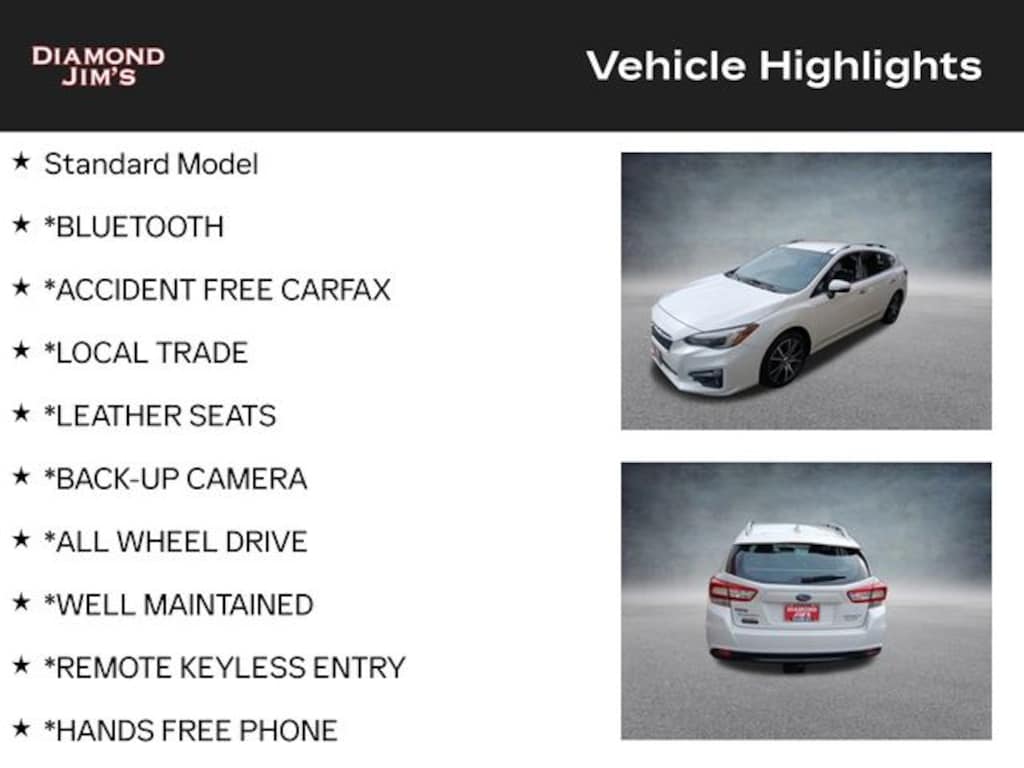 Used 2017 Subaru Impreza 2.0i Limited 5-door