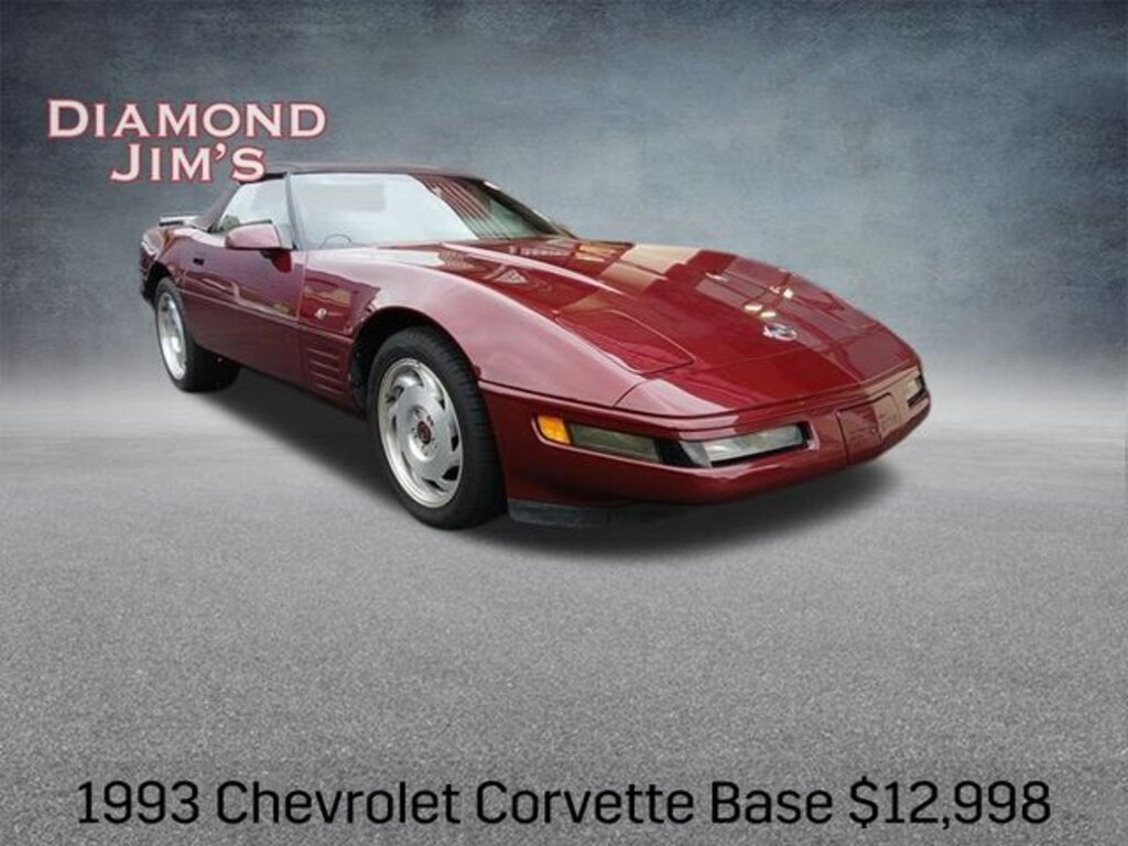 Used 1993 Chevrolet Corvette Base (STD is Estimated) Convertible