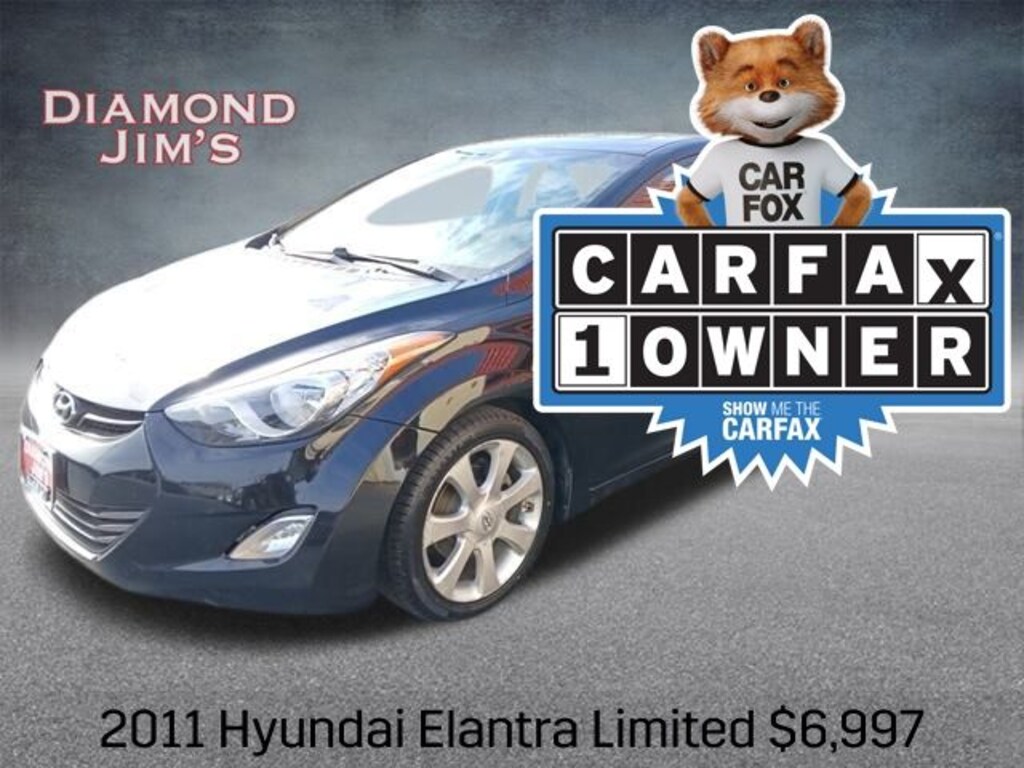 Used 2011 Hyundai Elantra Limited w/PZEV Sedan