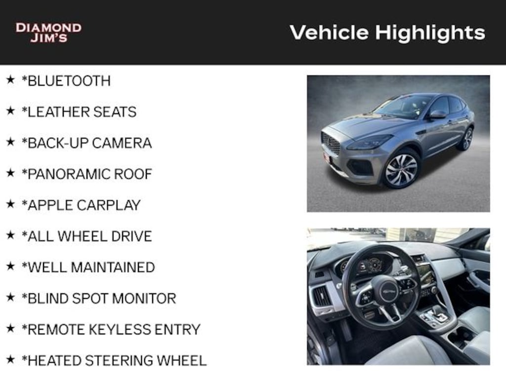 Used 2022 Jaguar E-PACE 300 Sport SUV
