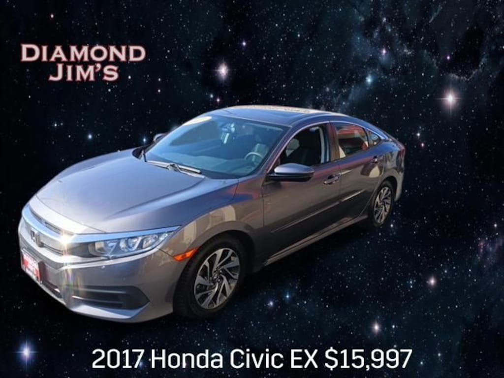 Used 2017 Honda Civic EX Sedan