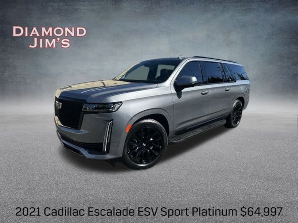 Used 2021 Cadillac Escalade ESV Sport Platinum 4x4 SUV