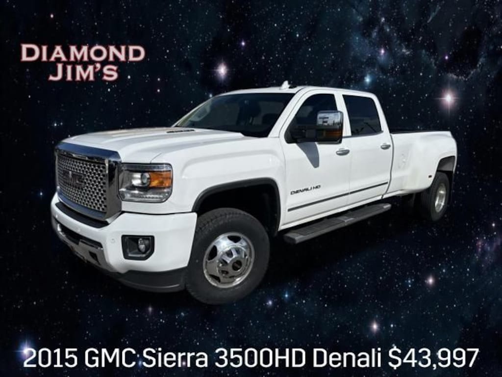 Used 2015 GMC Sierra 3500HD Denali Truck Crew Cab