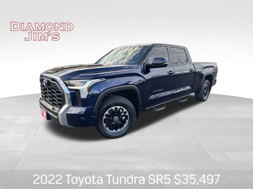 Used 2022 Toyota Tundra SR5 3.5L V6 Truck CrewMax