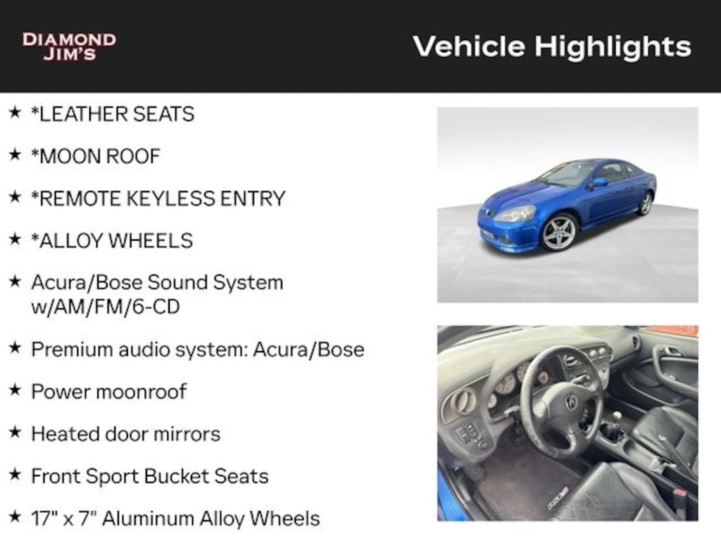 Used 2006 Acura RSX Type S Coupe