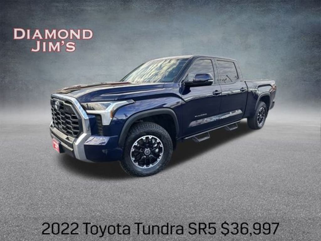 Used 2022 Toyota Tundra SR5 3.5L V6 Truck CrewMax