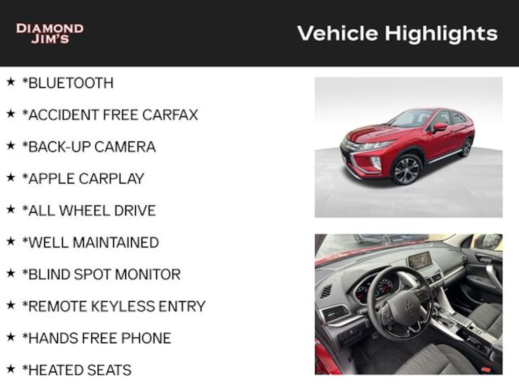 Used 2019 Mitsubishi Eclipse Cross 1.5 CUV